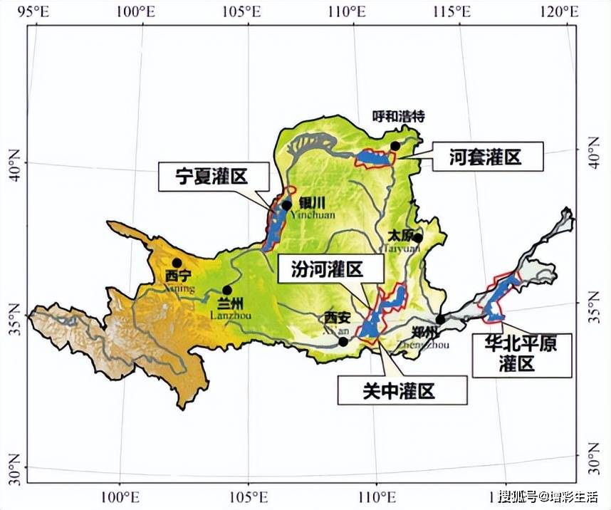 高考地理 黄河水系习题练习