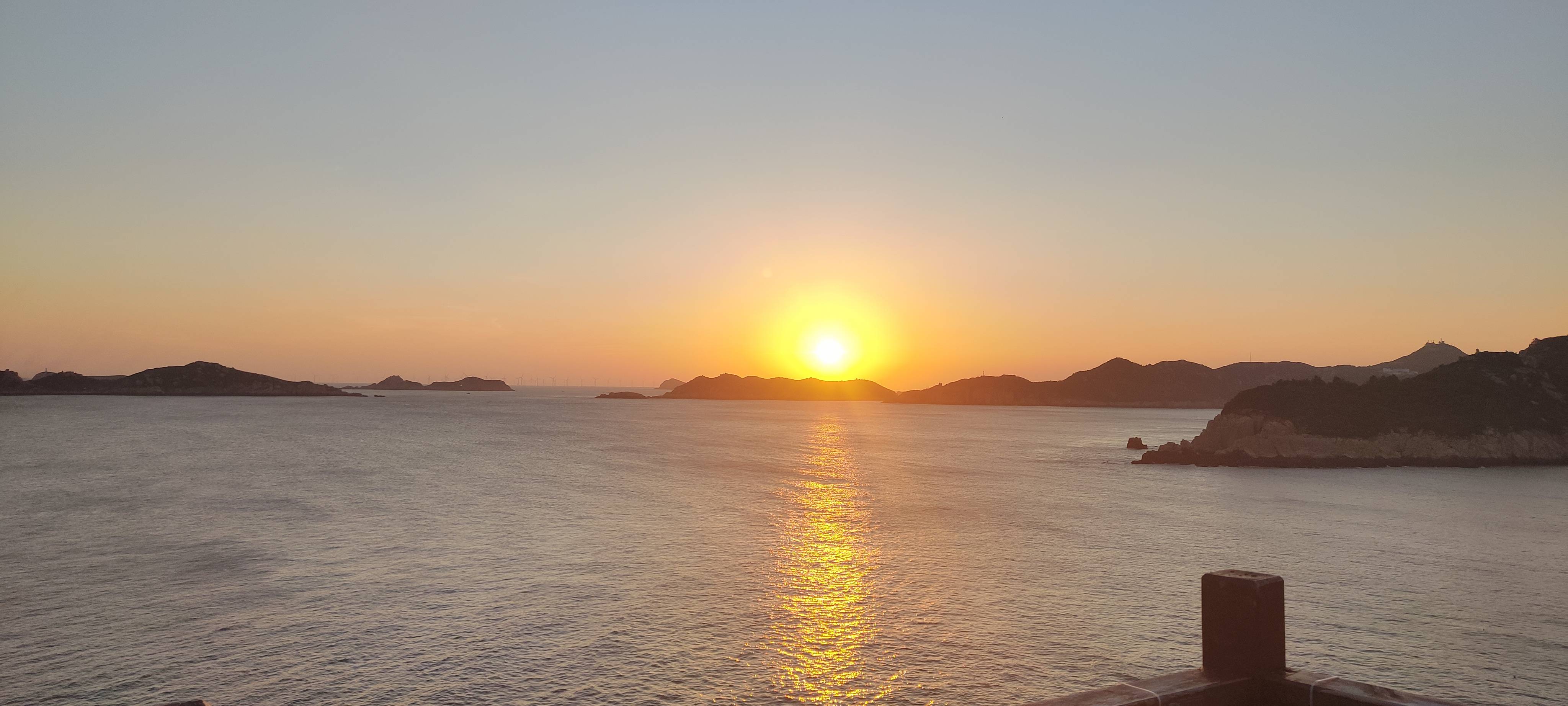 南麂岛日落"印象南麂·臻品黄鱼"文化节南麂大黄鱼短视频大赛采风活动