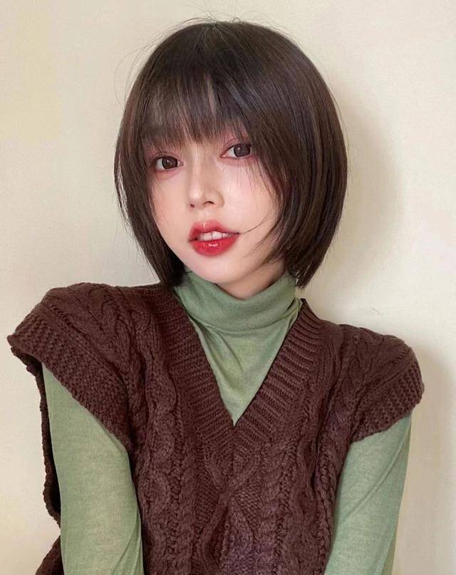 5款日系秋冬中短发发型,时尚优雅,在寒冷的秋冬依然美丽_日式_个性