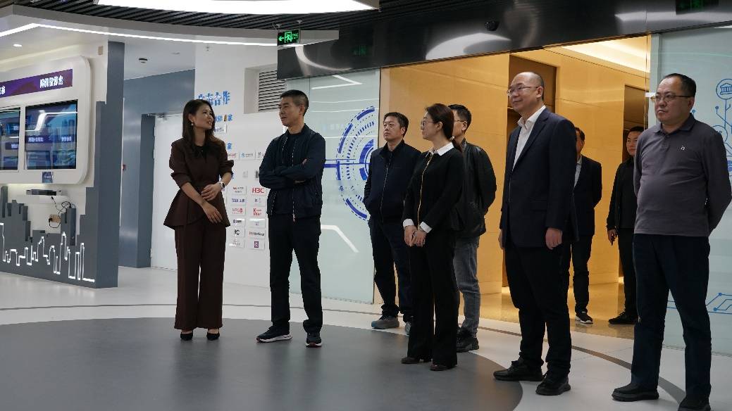 唐山文旅集团党委书记,董事长宋建军一行莅临南威软件集团北京总部