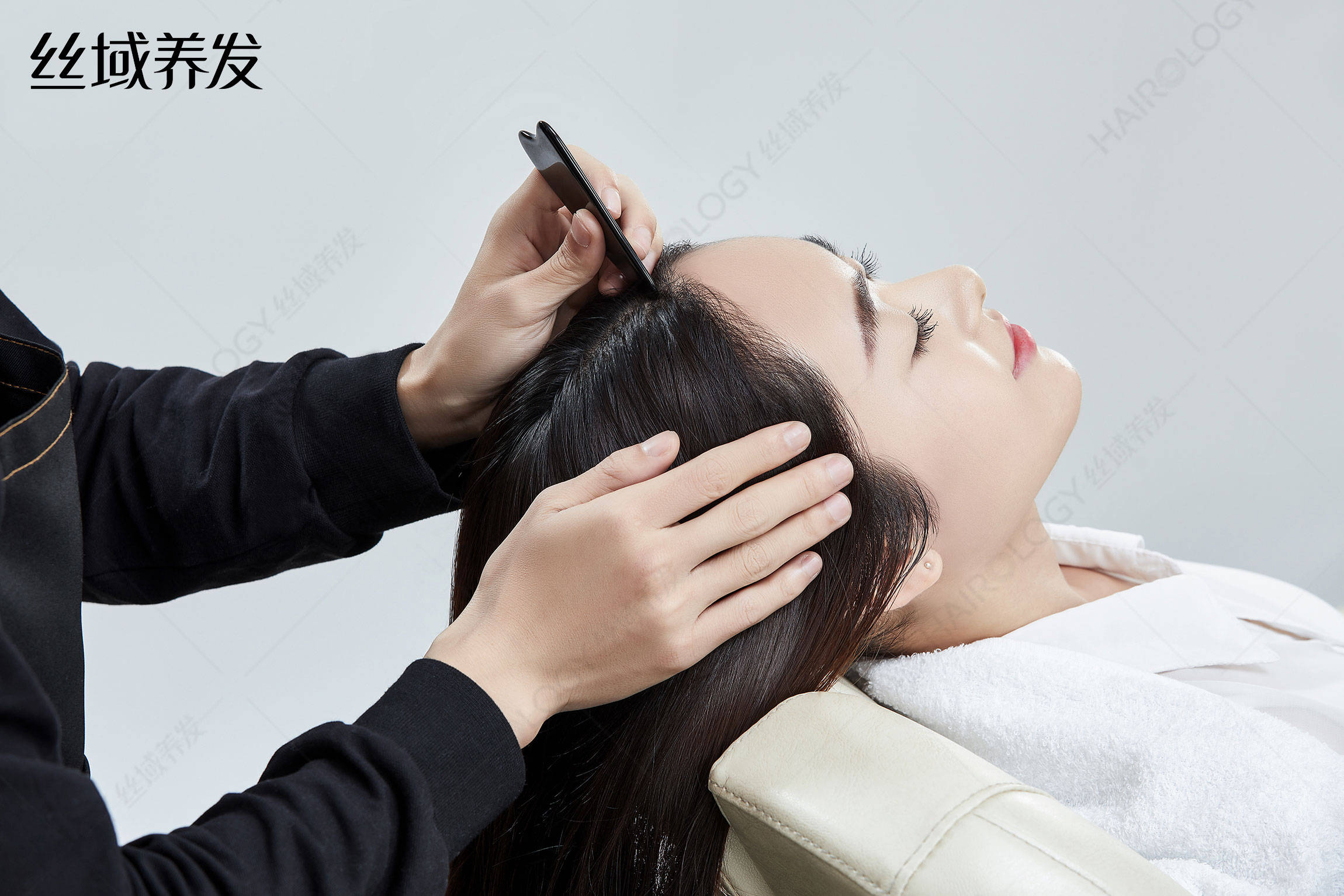 丝域养发:日常头皮护理注意4个小细节_头发_洗头_油性