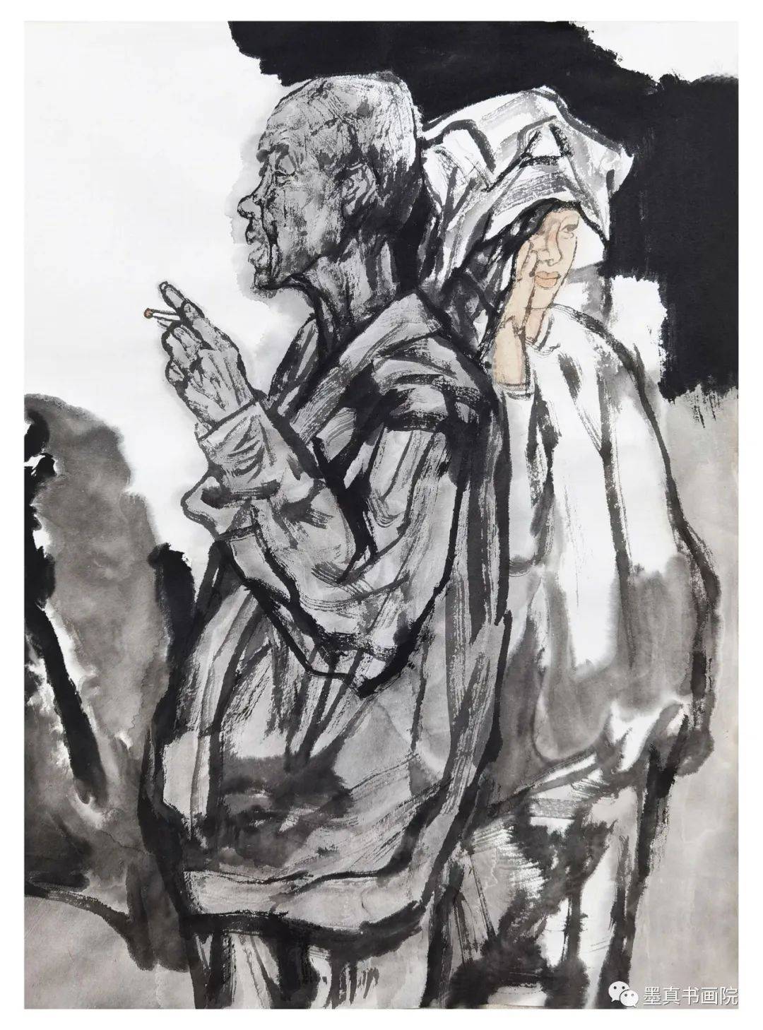 刘建国|众妙之缘-2024全国百位书画家名人录_艺术_水墨_人物画