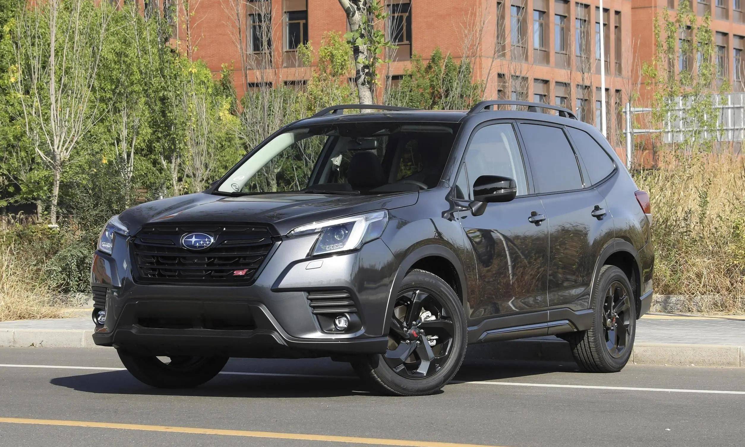 2024款斯巴鲁森林人sti sport亮相,预售价27.