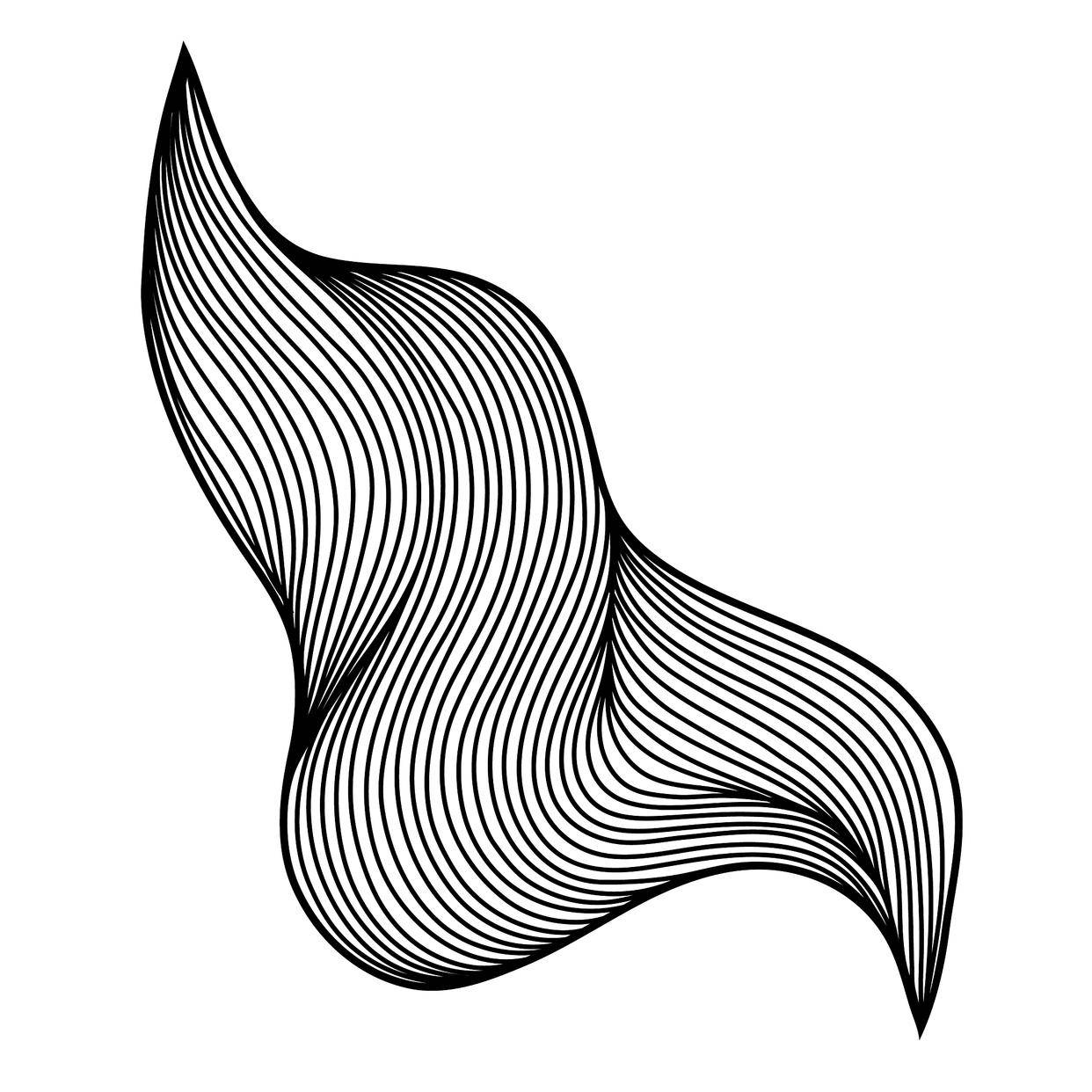 ps绘画线条怎么画?ps绘画线条技巧!_画笔_作品_效果