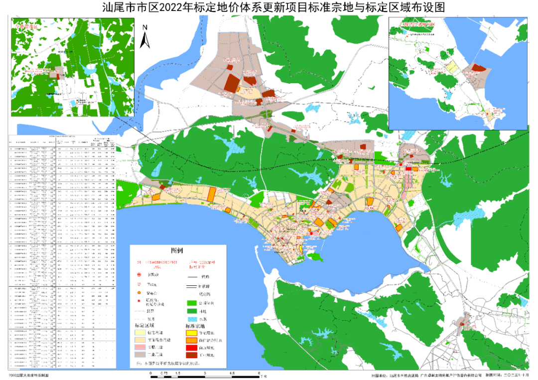 范围包 括:红草镇,东涌镇,捷胜镇,遮浪街道,香洲街道, 马宫街道,凤山