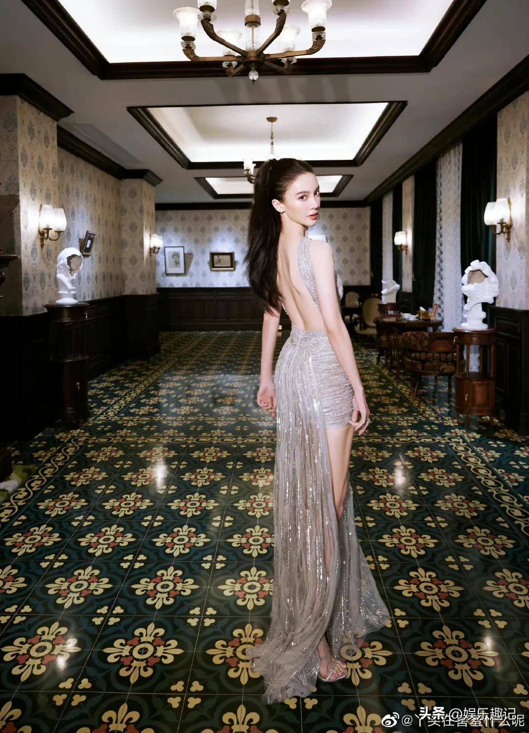 今日份红毯生图,赵丽颖张天爱状态好棒,杨颖排骨身材惹争议_长裙_飞吻