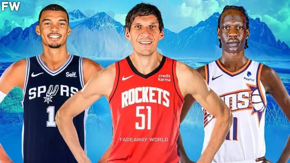 美媒列出2023-24赛季身高最高的11人,前五名仅一人是美国人_篮板_波尔