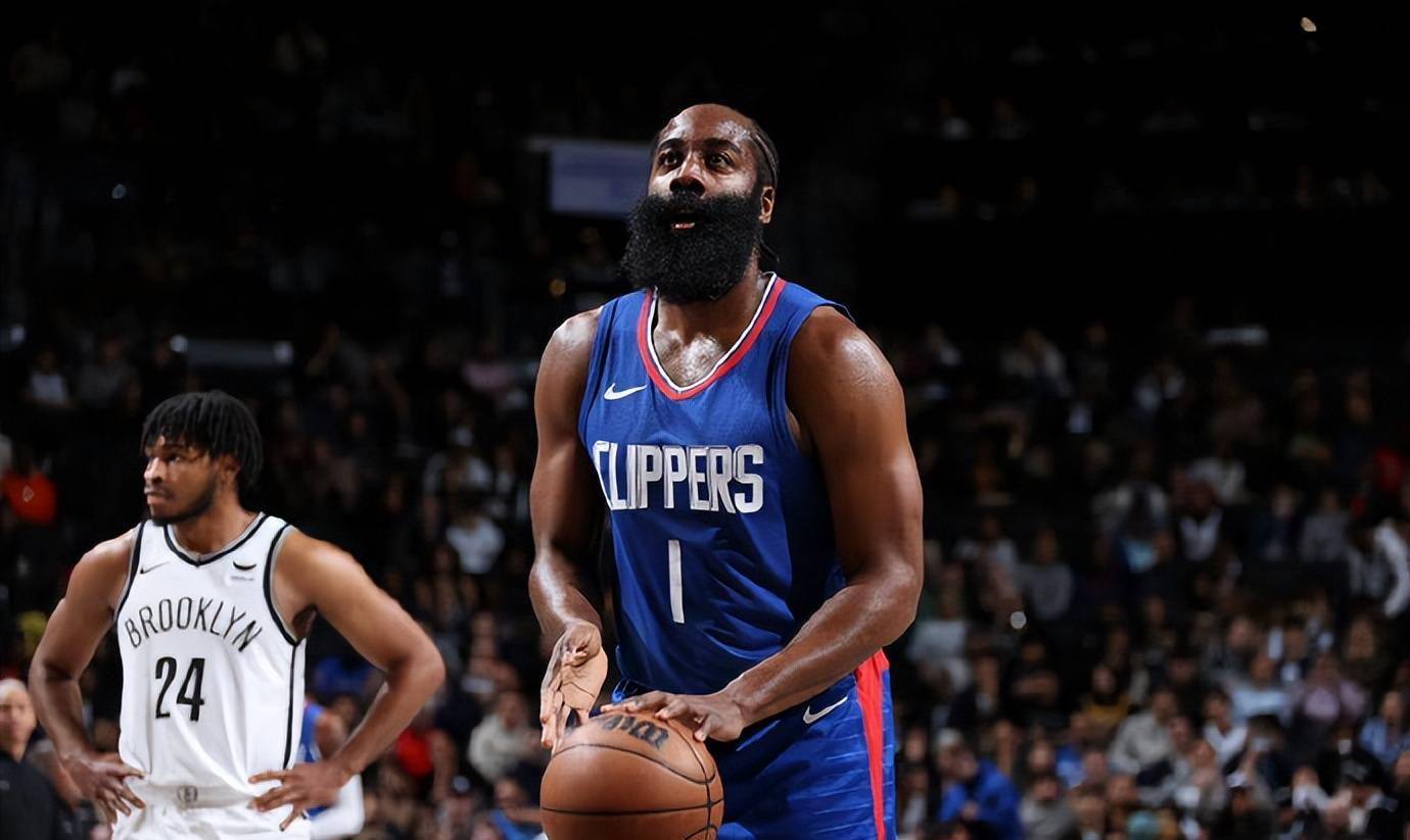 哈登加盟后连续两场得分不过百,快船客场3连败_比赛_三分球_罚球