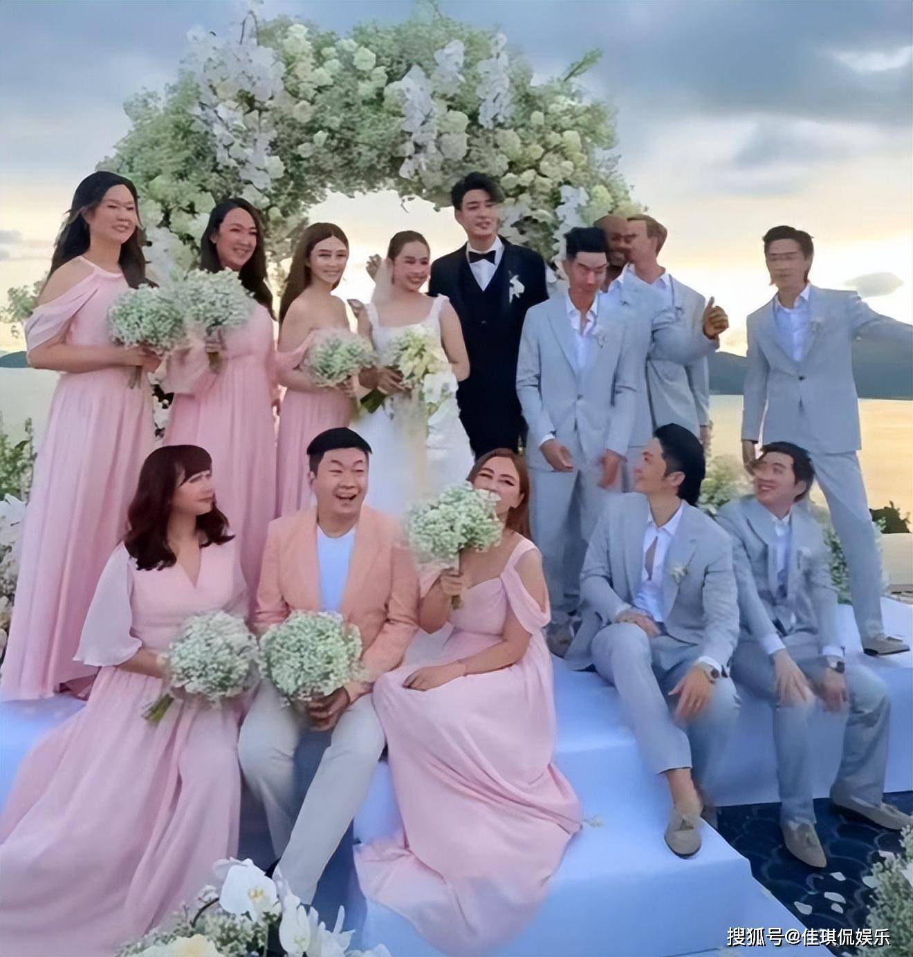 李铢衔的婚礼众星云集,李承铉当伴郎,新娘漂亮大气是杨颖闺蜜_fafa