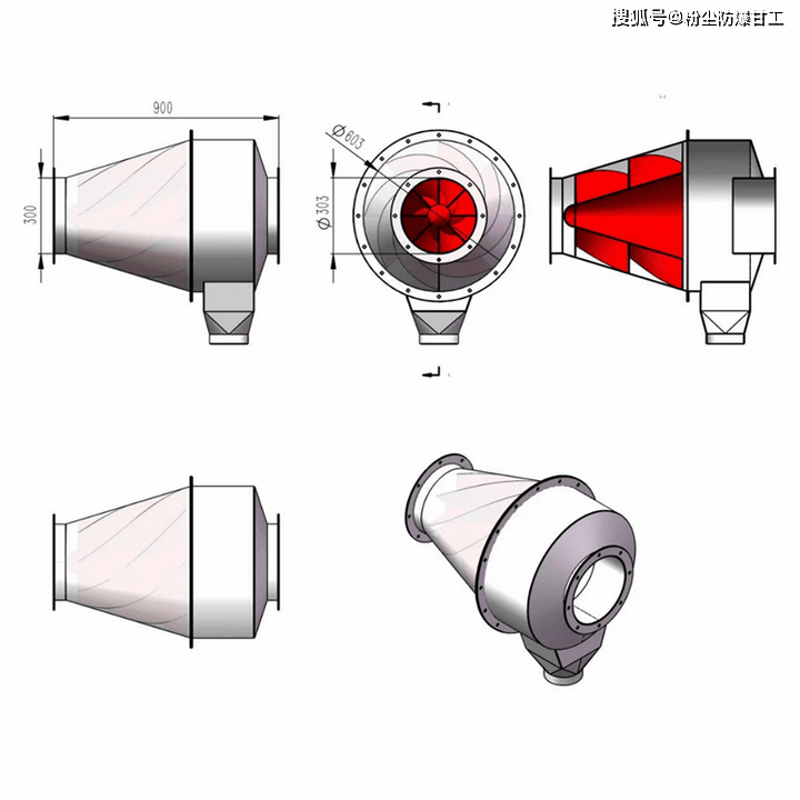 除尘器火花捕集器原理图片