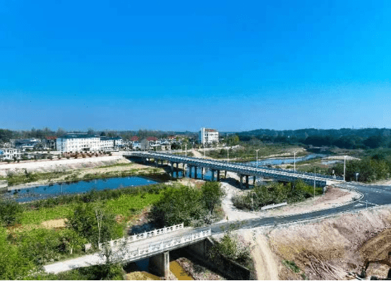 魅力固始再添一景 孫灘大橋建成通車_固始縣_經濟帶_鄉村