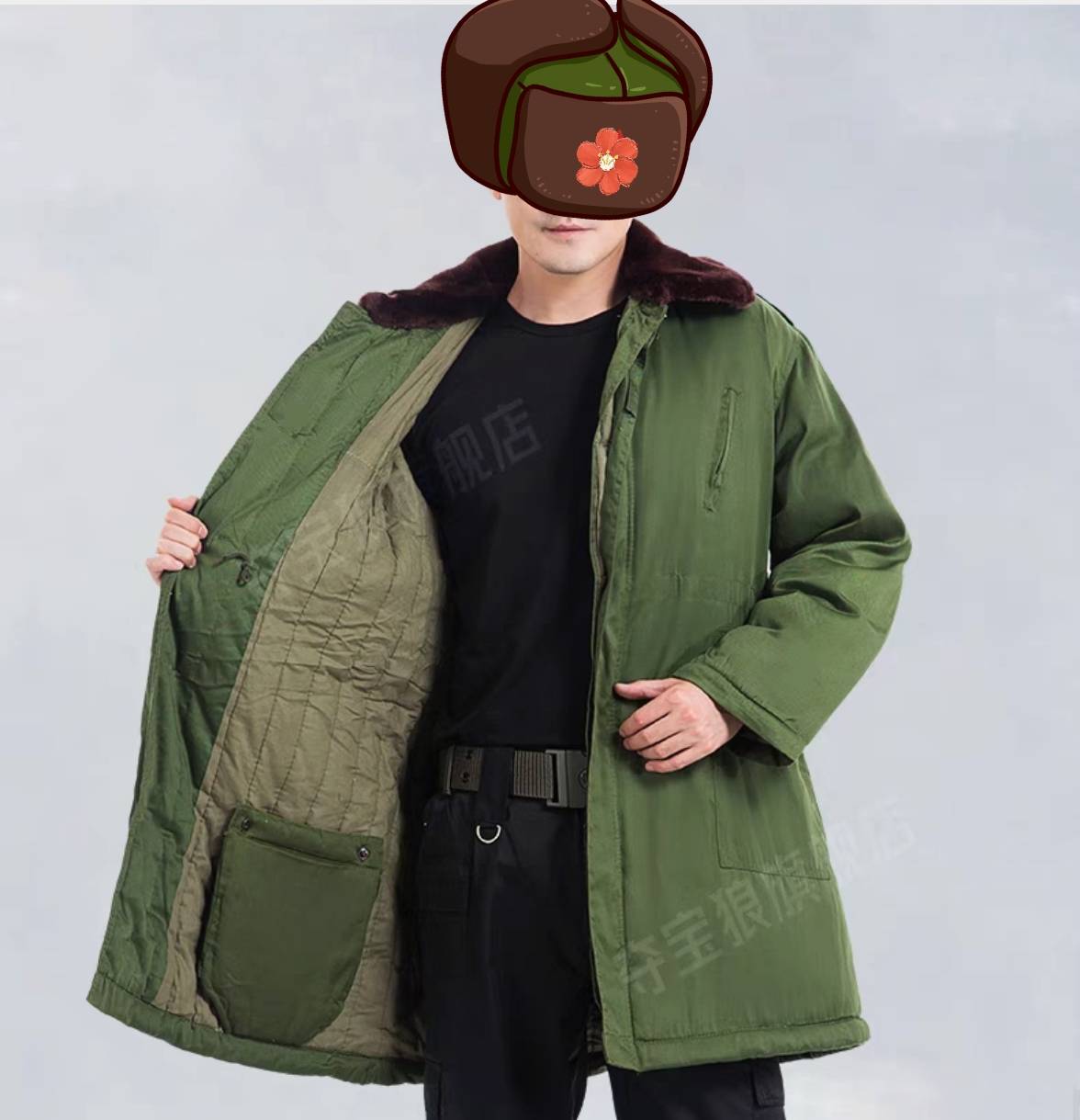 男生军大衣女生花棉袄,校园刮起民族风_时尚_传统_统一