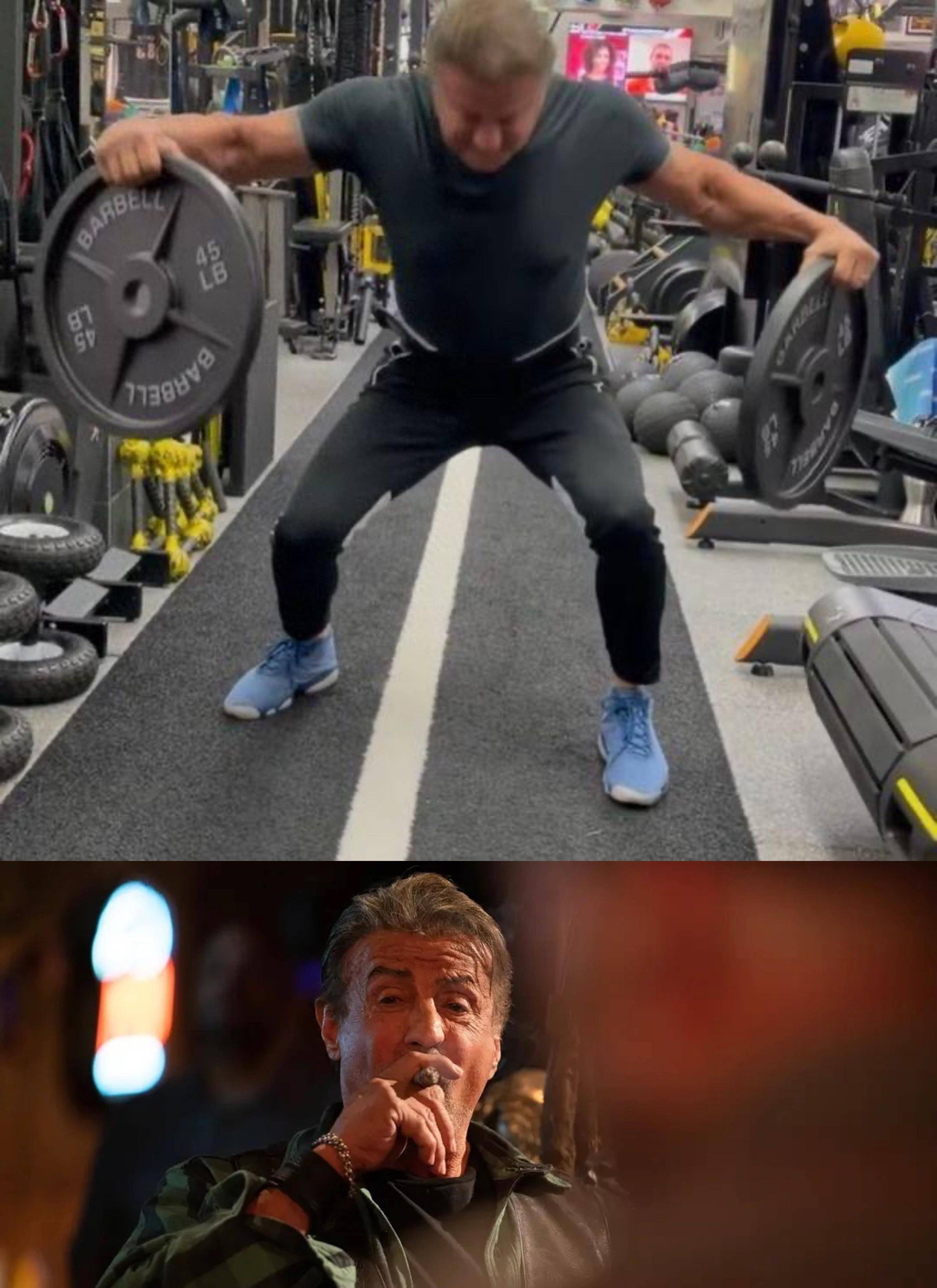 77岁史泰龙,56岁的斯坦森,脸僵的梅根:《敢死队4》你敢看吗?