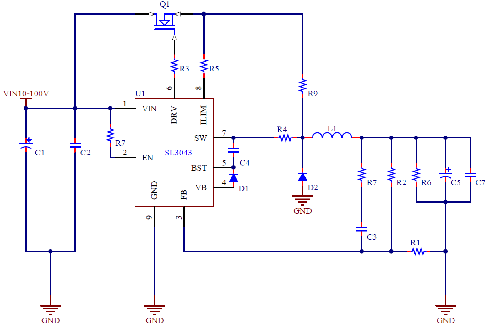 sl1799d应用电路图图片