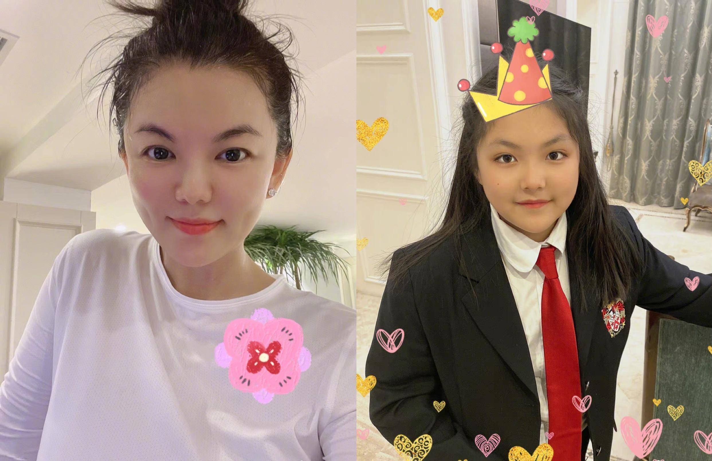 14岁王诗龄晒最新自拍!