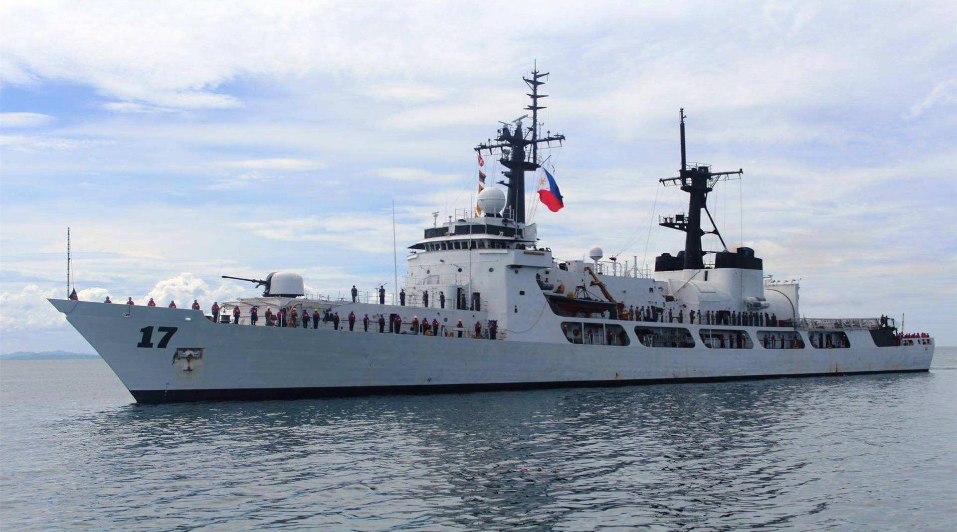 从这个角度,也怪不得菲律宾不听中方发出的警告,毕竟3大靠山都来了