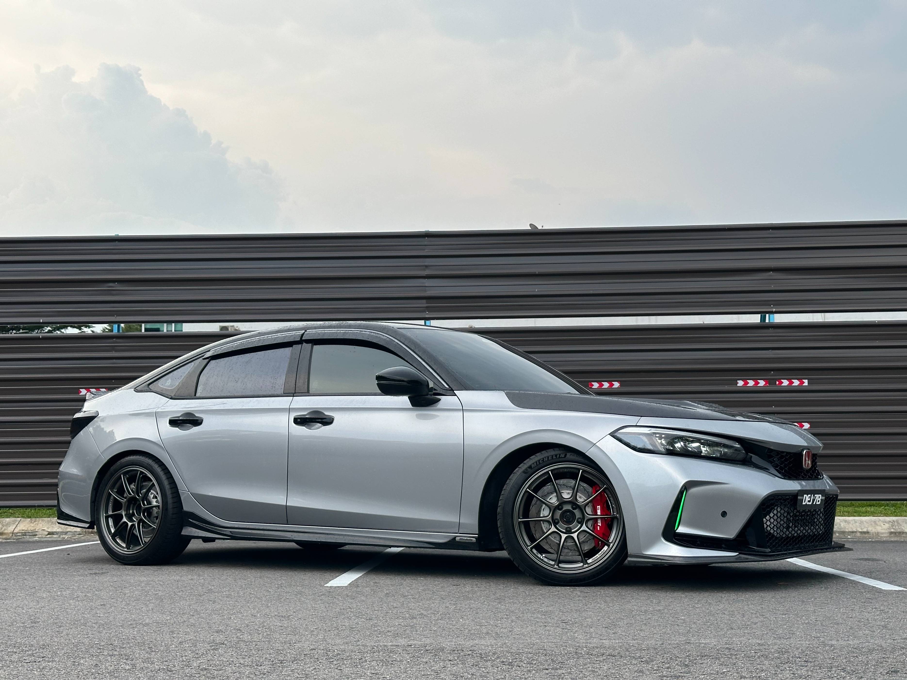 海外案例 | 本田思域升级ttsport前轮es6后轮加大碟红色刹车套件_搜狐