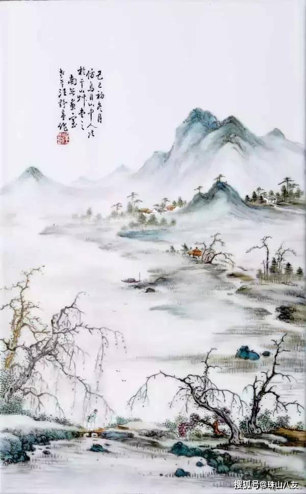 一篇文章教会你 珠山八友等民国瓷画老艺人瓷板画作品如何鉴定?