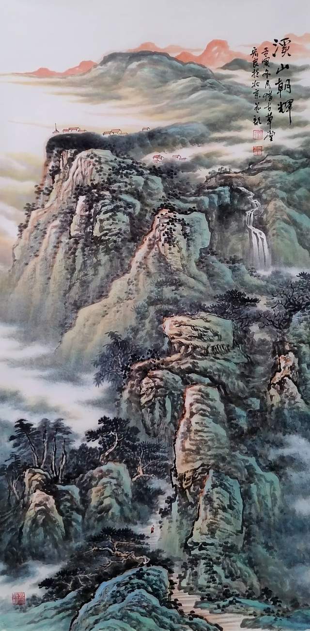 中国当代书画研究院副院长,文化部中国山水画创作院画家,现为:刘宏良