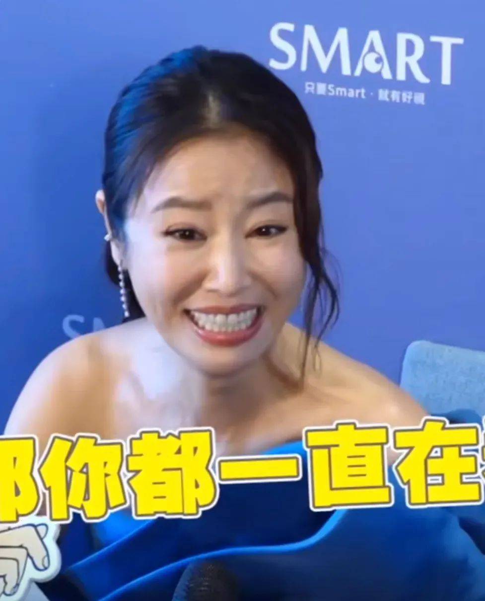 林心如断崖式衰老,采访还疯狂做表情,没一点知书达理温婉气质,这才是