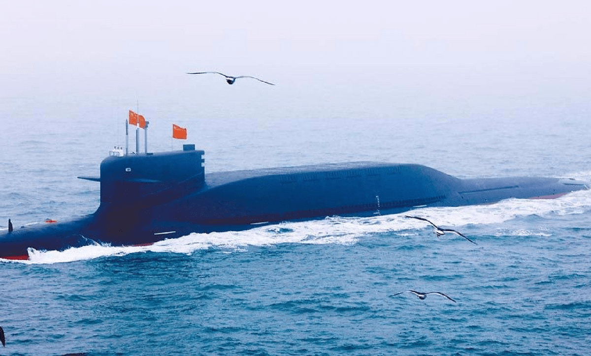 中国潜艇技术进展神速,"大洋黑洞"来了,未来台海"猎杀"美舰_解放军