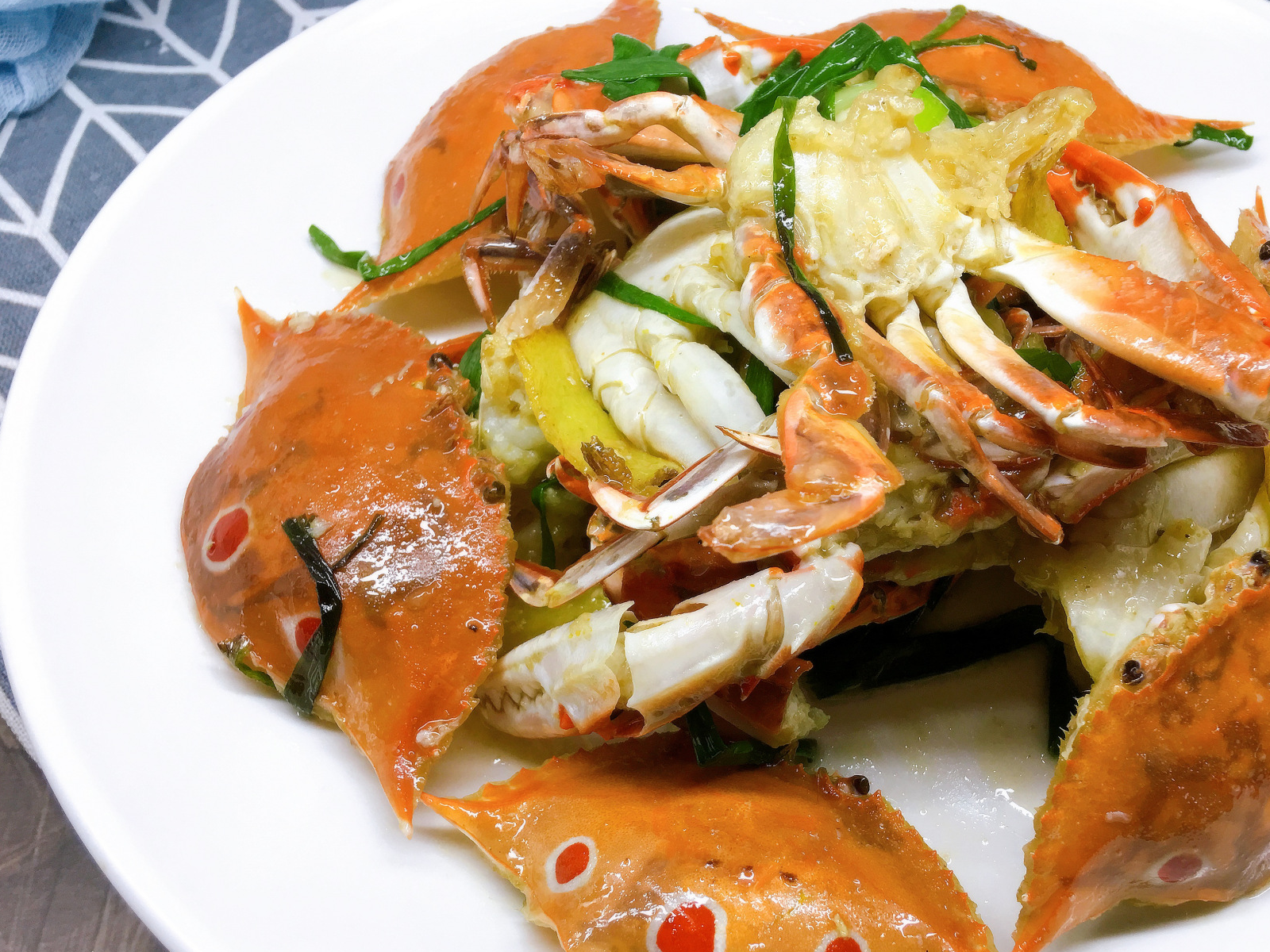 花蟹怎么做才能对得起它鲜美嫩滑的蟹肉?