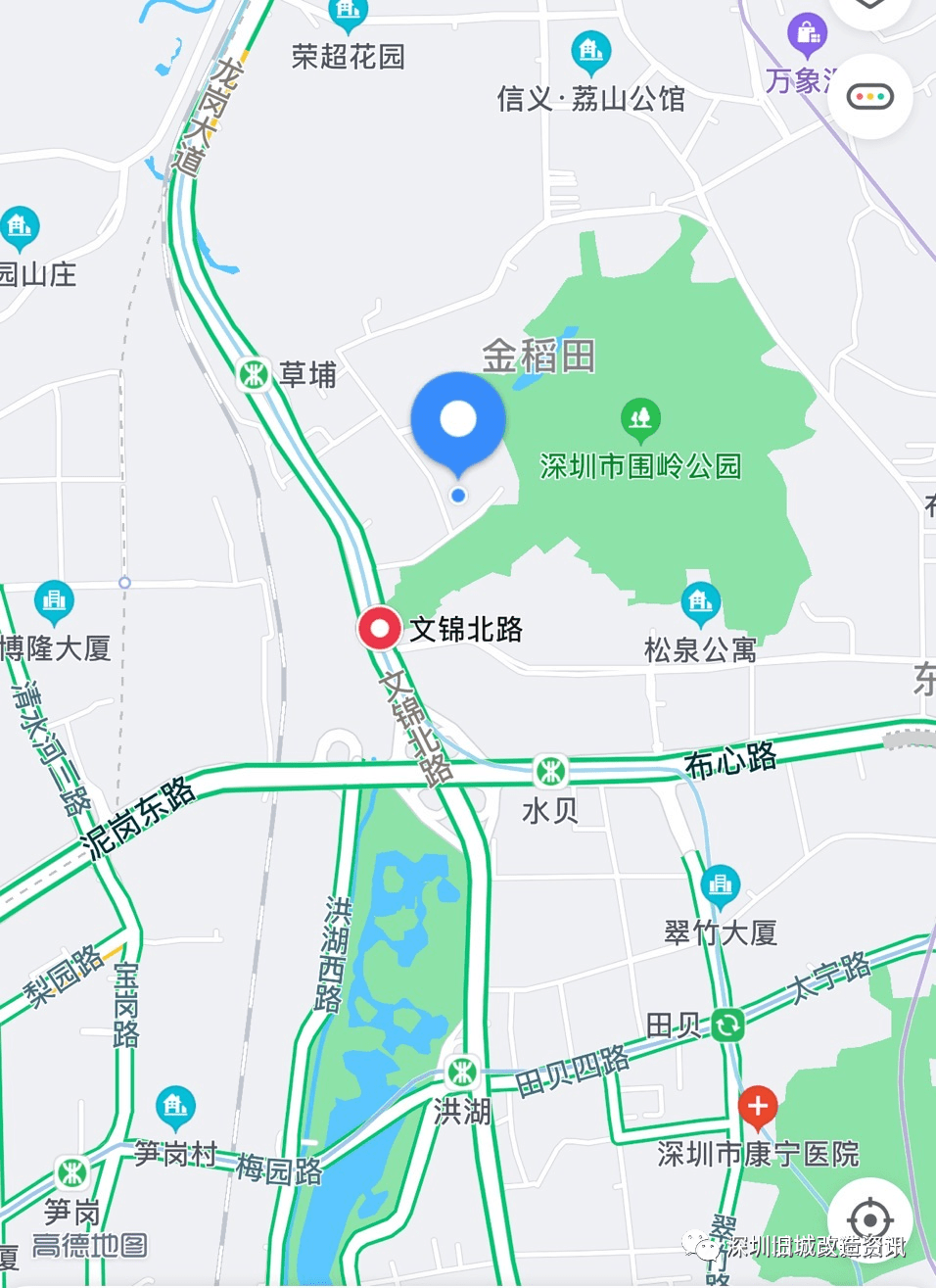 罗湖金翠城市更新,天健集团旧改项目_深圳市_单元_用地