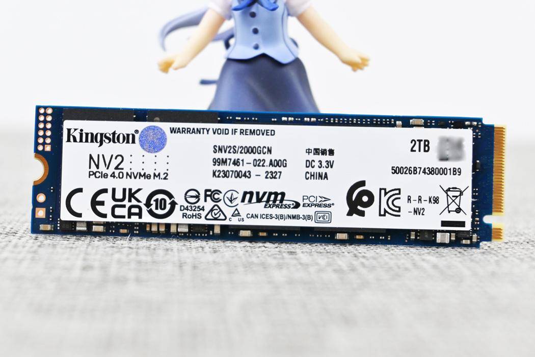 金士顿nv2 2tb固态硬盘开箱试玩:主打一个低温可靠_测试_产品_支持