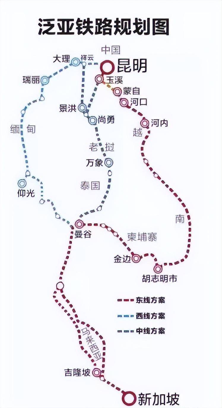 中国给老挝修建的中老铁路通车后,泰国酸了,加快建设中泰铁路