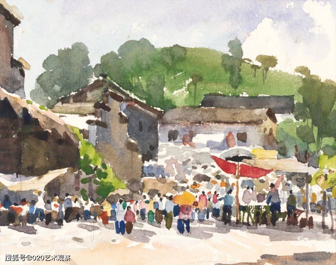 黄铁山:水彩,我的不解之缘_cm_展览_湖南省