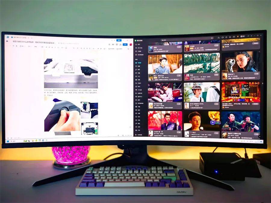 懂显示器的为什么选带鱼屏,不吹不黑说说雷鸟Q8显示器使用感受