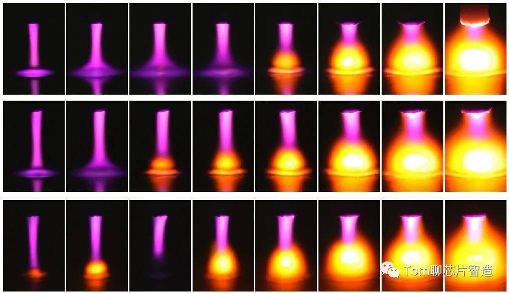 干法制程中的辉光放电_气体_电子_颜色