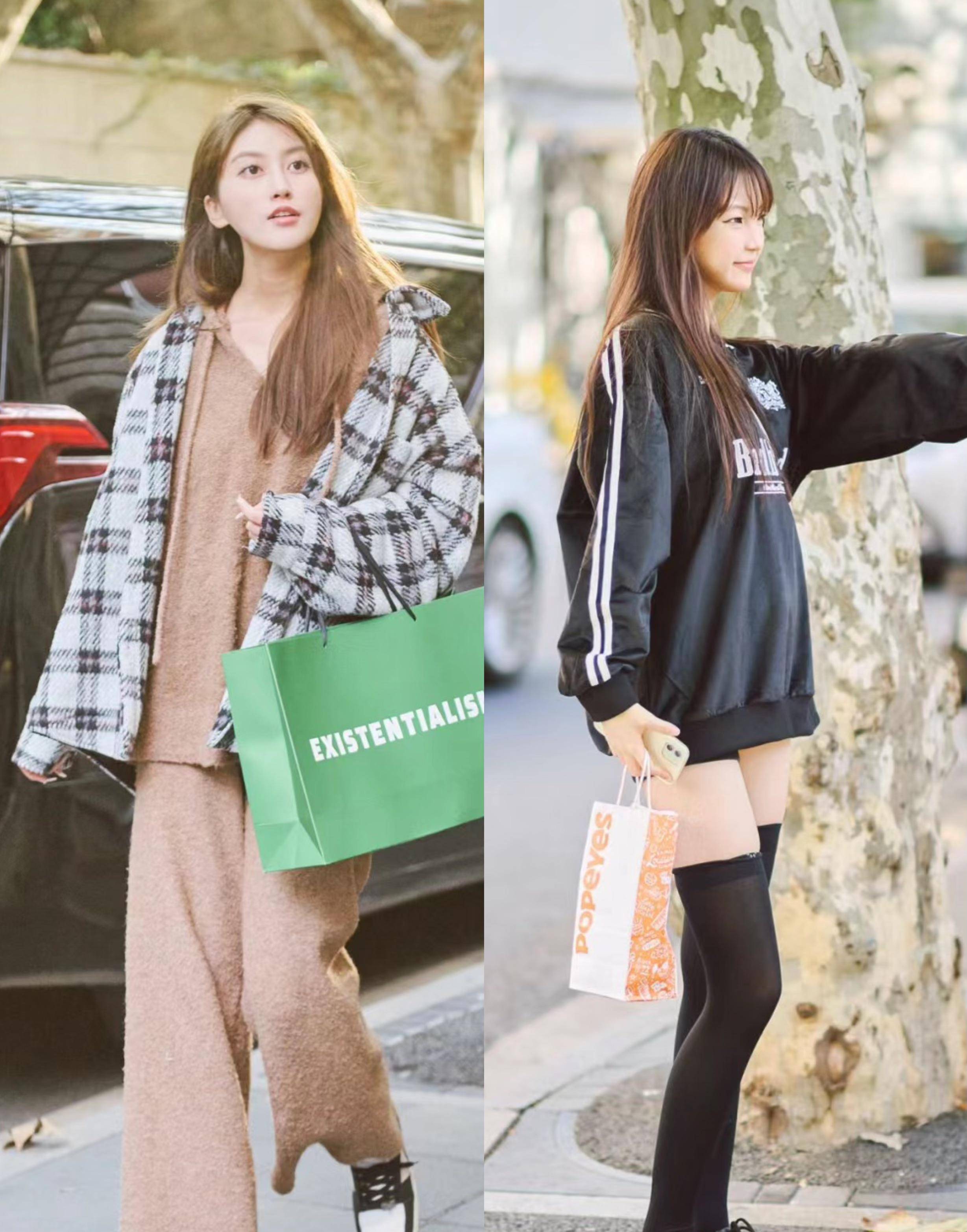 看上海街拍才发现:满大街都是"基础款",却个个美得高级醒目_基本_时尚