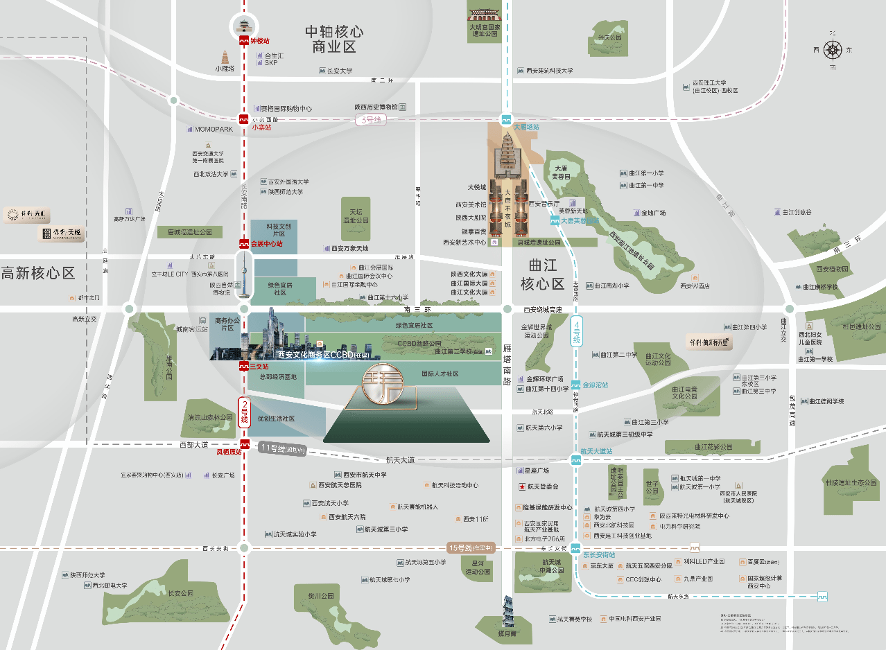保利天珺_西安保利天珺在售户型_保利天珺楼盘详情|价格|西安新房网站_曲江_公园_遗址
