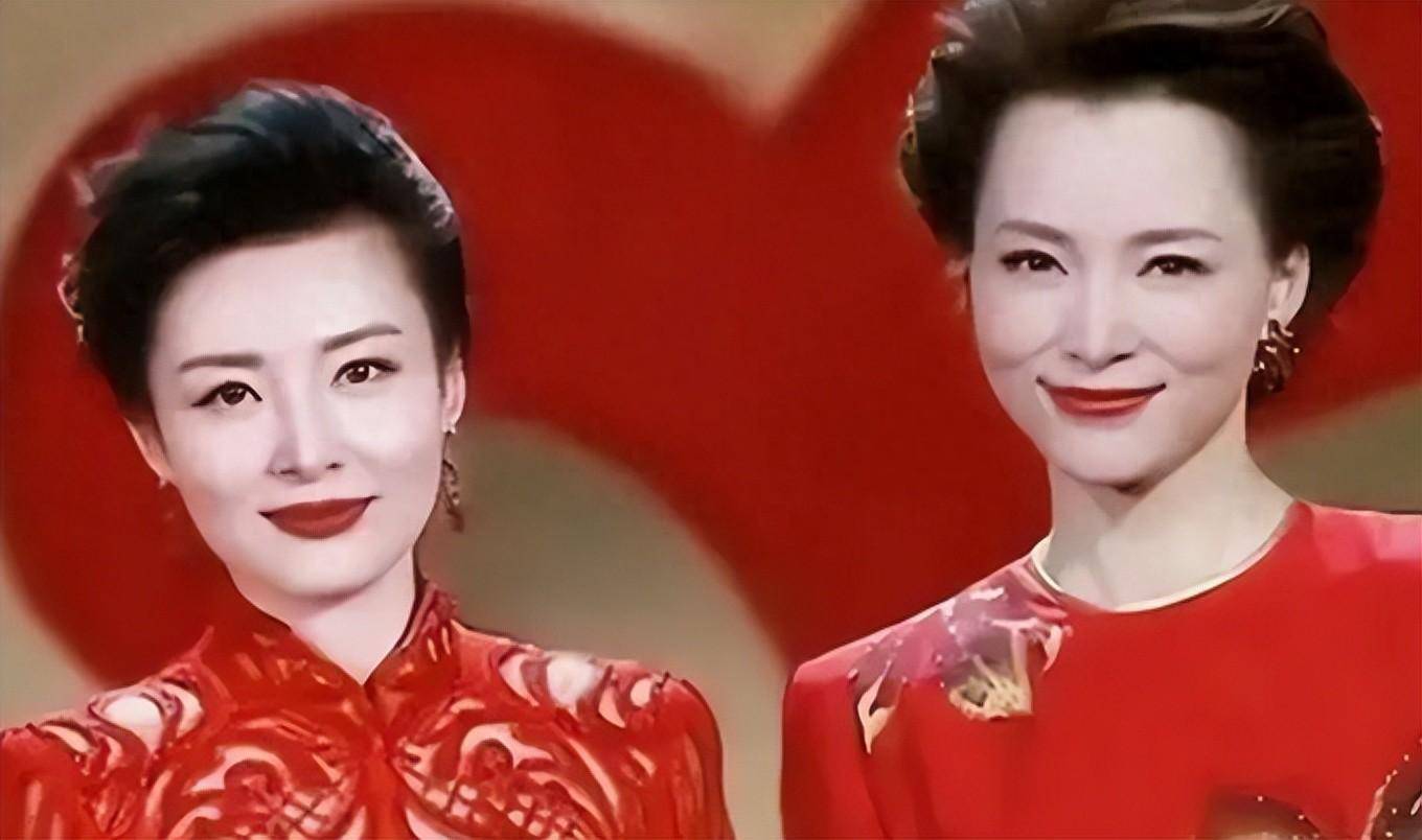 当49岁董卿和55岁周涛站在一起,终于明白什么叫做"顶级骨相"_造型