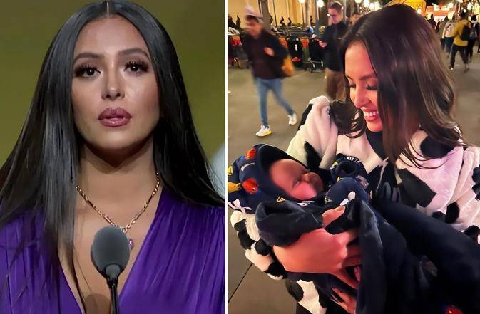 加索尔儿子满周岁,干妈瓦妮莎出席现场,正面回应自己再婚大事_科比_二