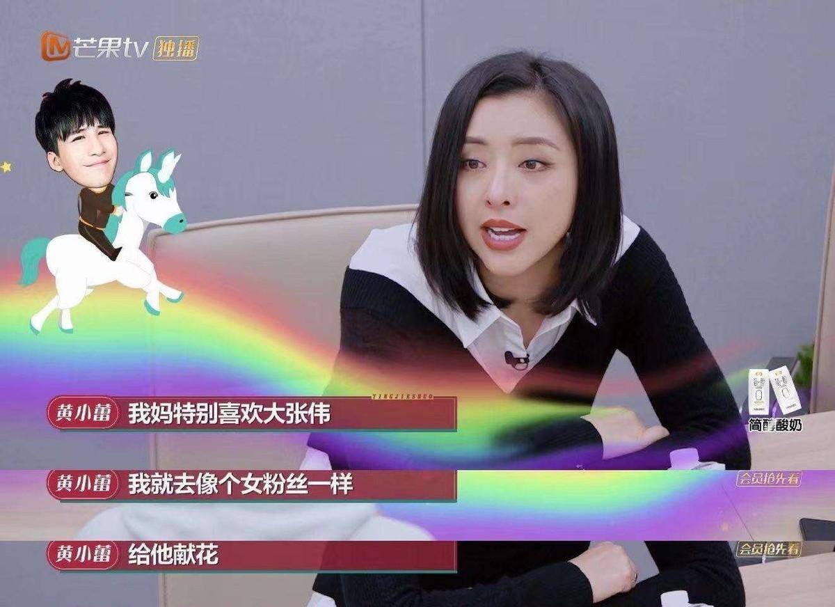 黄小蕾承认追过大张伟图片