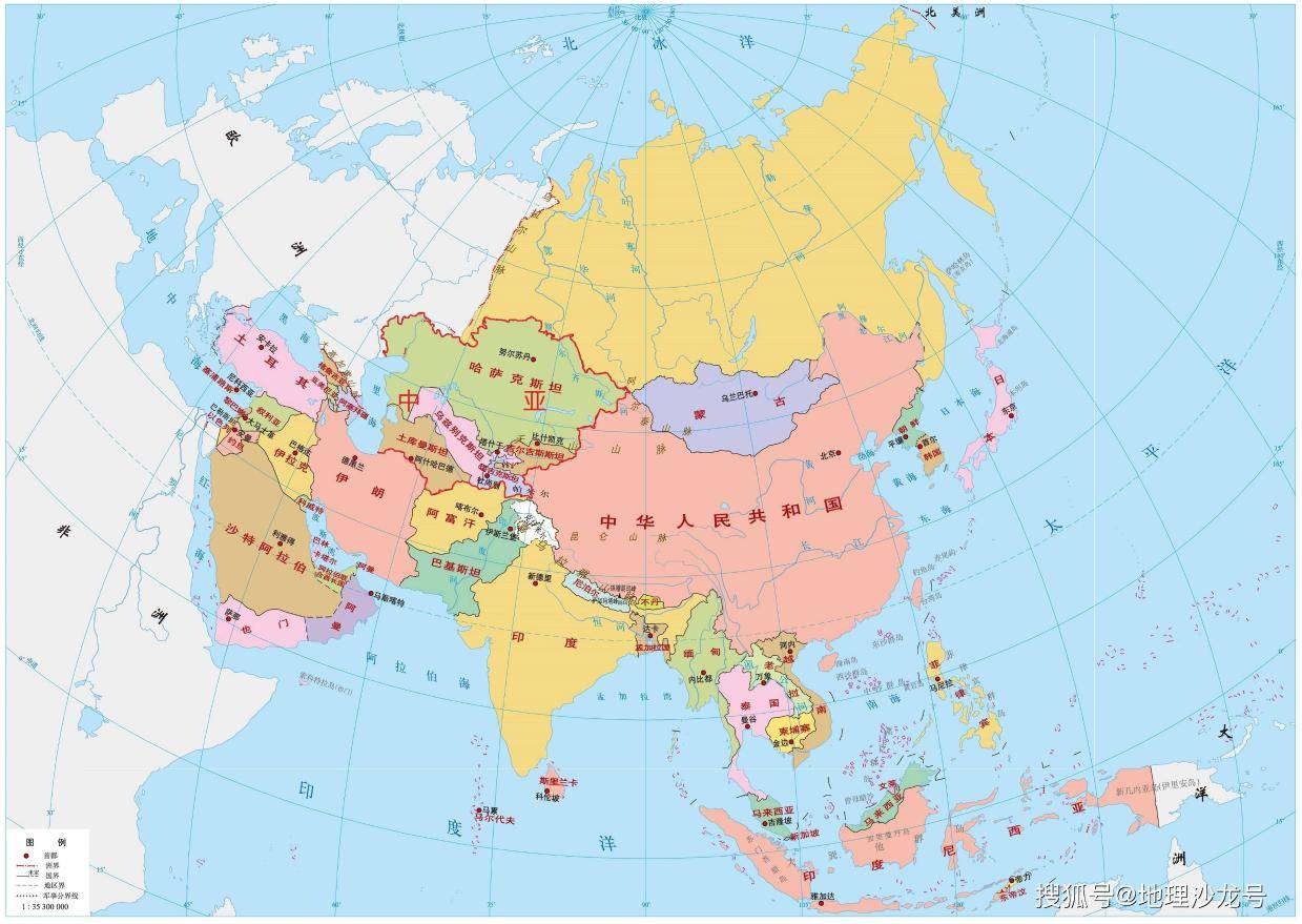 中亚地区共有五个国家,个个名字都叫"斯坦"