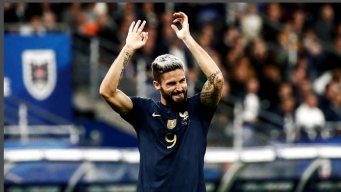 法国国家队前锋奥利维尔·吉鲁谈到了他在国家队的未来_比赛_退役