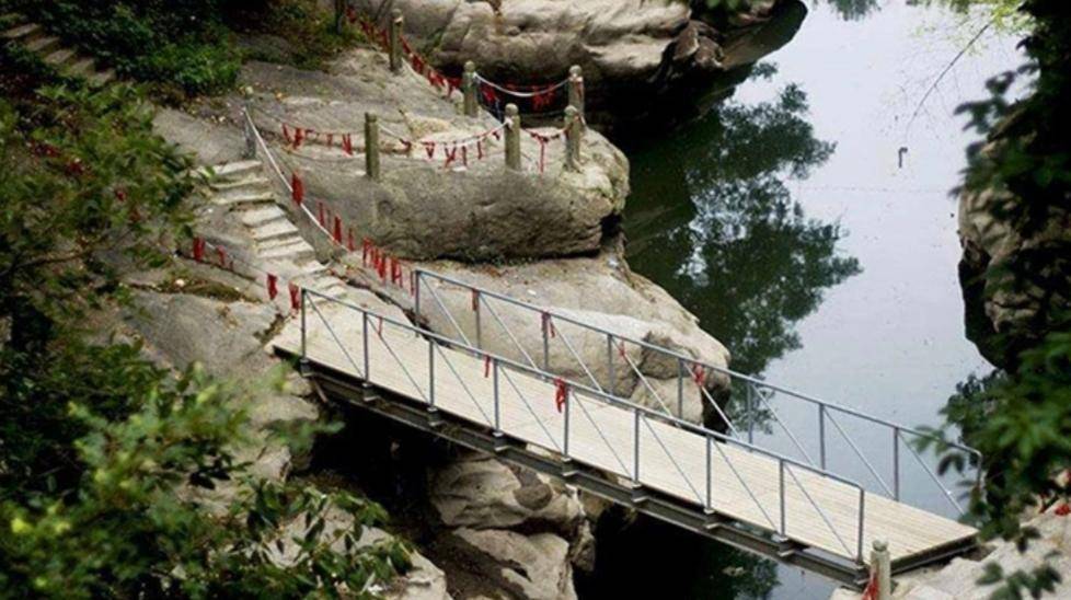 九江市庐山观音桥:一座璀璨耀眼的历史古桥_游客_文化_溪流