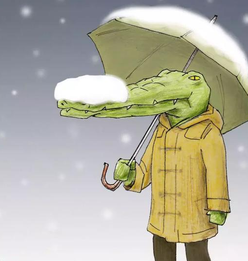 当鳄鱼被灵魂画师拟人化,猛兽也能变蠢萌,网友:承包一年的笑点_时候