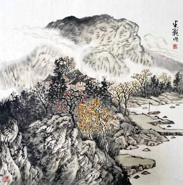 艺术年报|2023最具影响力艺术家-张泽光_山水_作品_先生