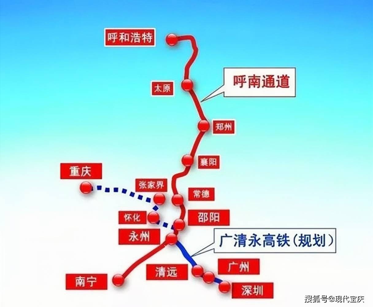 呼南高铁益阳段线路图图片