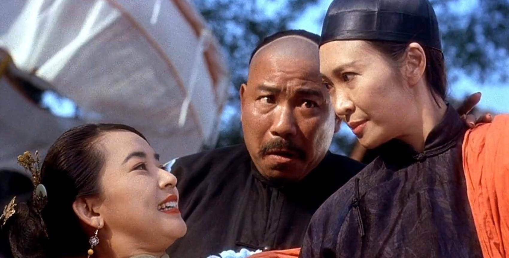 1993年李连杰拍《方世玉》,赵文卓不懂表演,导演支招:斜眼看人_婷婷