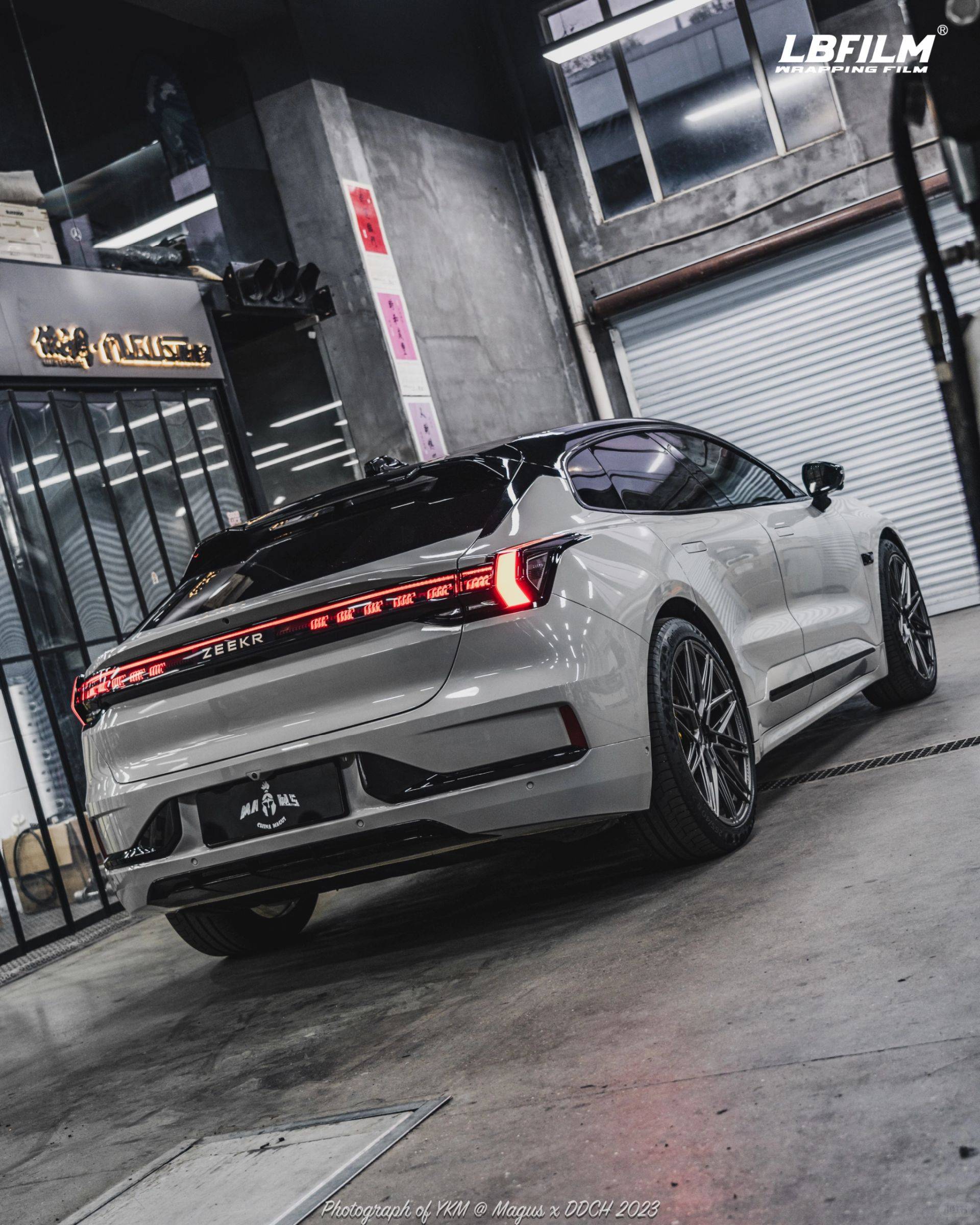 极氪001-lb改色膜亚灰,简单且高级_搜狐汽车_搜狐网