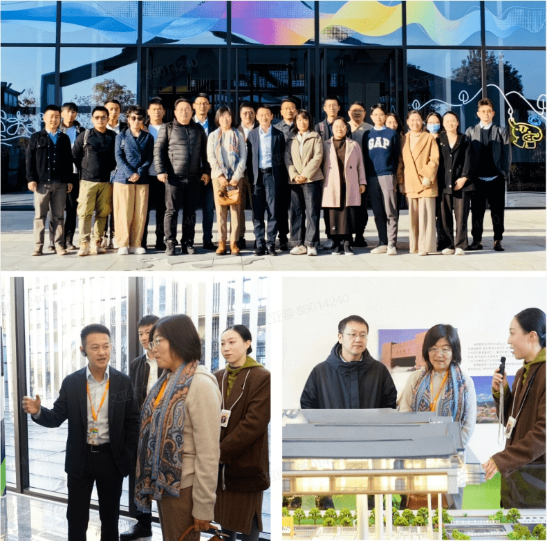 歌尔集团副总裁,歌尔教育校董胡双美一行到海亮素质教育集团考察交流