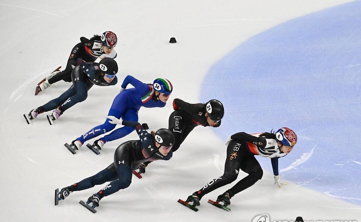 短道速滑世界杯北京站预赛首日,头号强国国外有些"出师不利"_朴智元