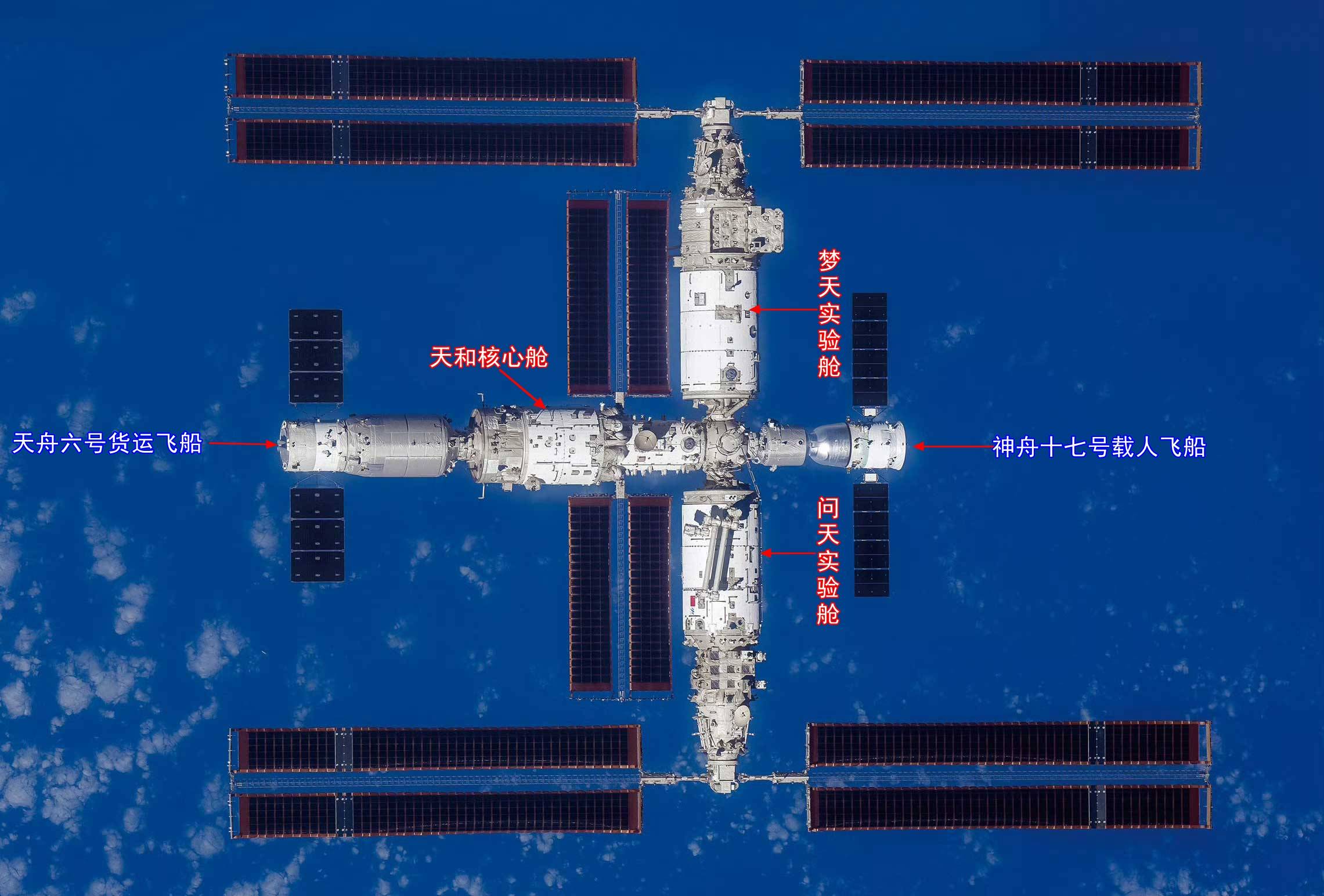 中国空间站 消失的机械臂现身