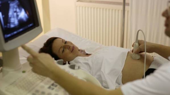 怀孕一个月b超单孕囊图片
