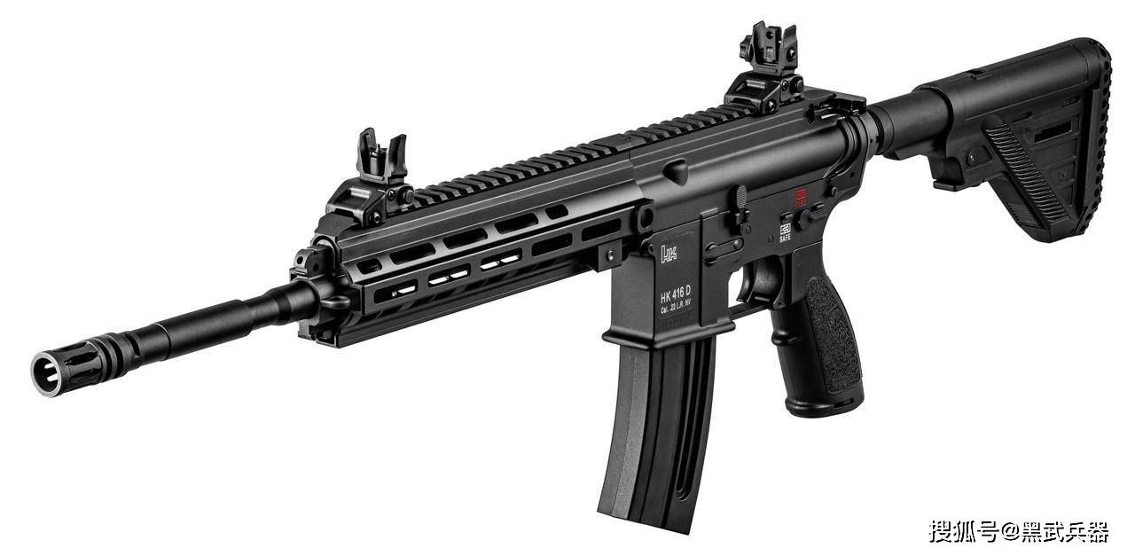 hk416采用了一种专利的气活塞系统,源自 heckler & koch g36突击步枪